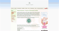 Desktop Screenshot of cranio-sacral.pl